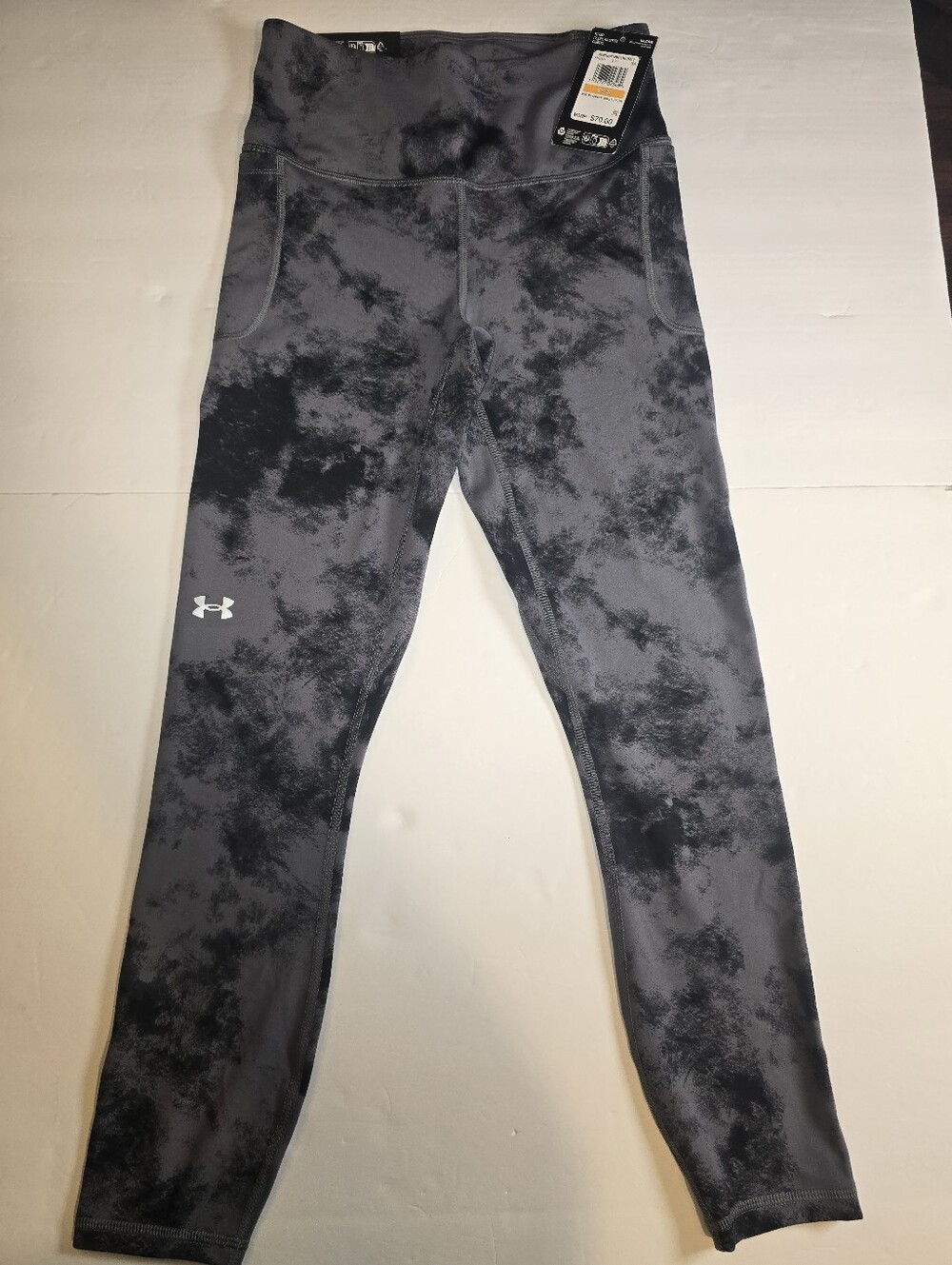Under Armour Black Tie-Dye Leggings